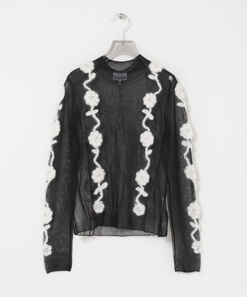 URBAN RESEARCH / アーバンリサーチ その他トップス | GANNI　Flower Crochet Applique | 詳細1