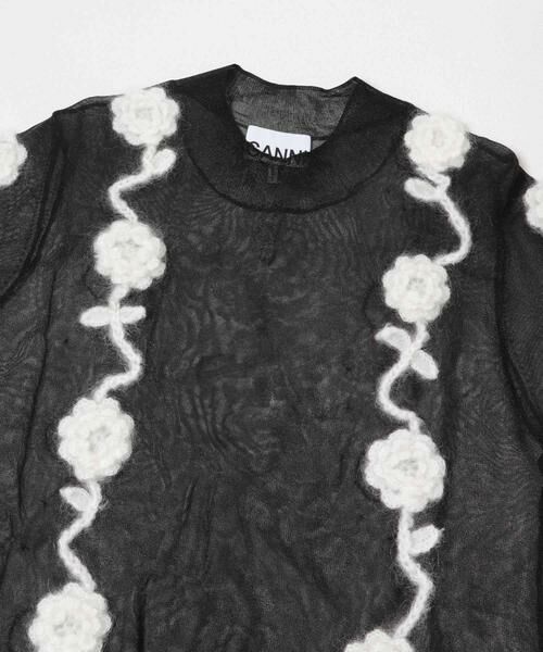 URBAN RESEARCH / アーバンリサーチ その他トップス | GANNI　Flower Crochet Applique | 詳細2