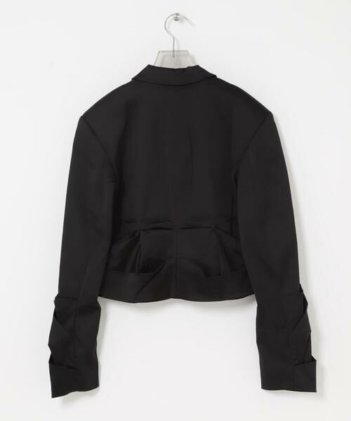 URBAN RESEARCH / アーバンリサーチ その他アウター | GANNI　Satin Draped Blazer | 詳細5