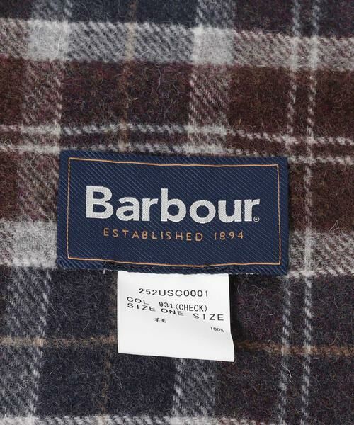 URBAN RESEARCH / アーバンリサーチ マフラー・ショール・スヌード・ストール | Barbour　tartan lambswool scarf | 詳細4