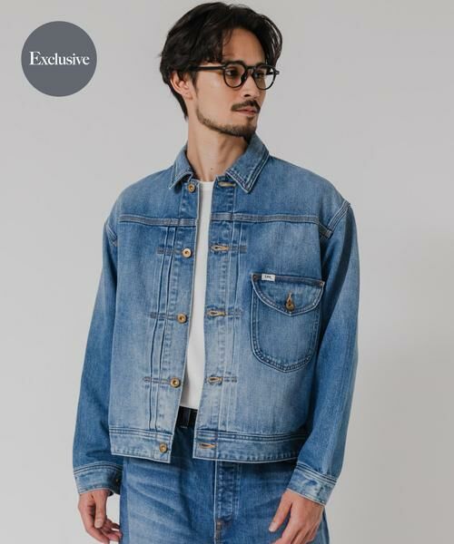 URBAN RESEARCH / アーバンリサーチ Gジャン・デニムジャケット | 『別注』Lee101×URBAN RESEARCH　COWBOY JACKET（ライトインディゴブル）