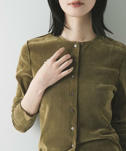 URBAN RESEARCH / アーバンリサーチ カーディガン・ボレロ | シアーフロッキーコンパクトカーディガン | 詳細1