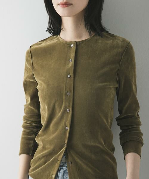 URBAN RESEARCH / アーバンリサーチ カーディガン・ボレロ | シアーフロッキーコンパクトカーディガン | 詳細2