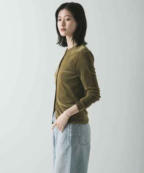 URBAN RESEARCH / アーバンリサーチ カーディガン・ボレロ | シアーフロッキーコンパクトカーディガン | 詳細4