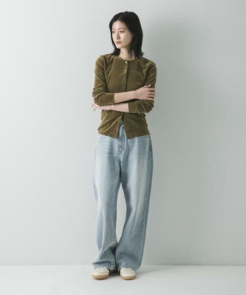 URBAN RESEARCH / アーバンリサーチ カーディガン・ボレロ | シアーフロッキーコンパクトカーディガン | 詳細6