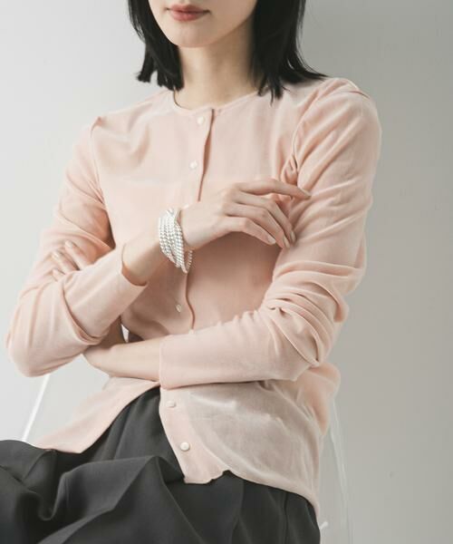 URBAN RESEARCH / アーバンリサーチ カーディガン・ボレロ | シアーフロッキーコンパクトカーディガン | 詳細10