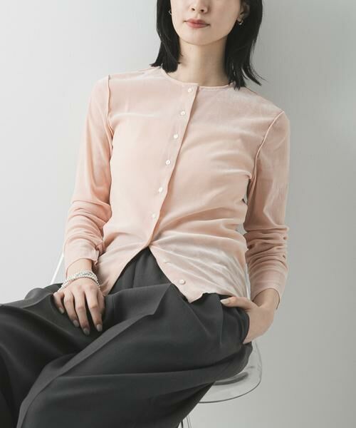 URBAN RESEARCH / アーバンリサーチ カーディガン・ボレロ | シアーフロッキーコンパクトカーディガン | 詳細11
