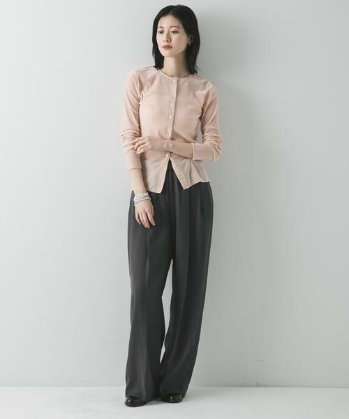 URBAN RESEARCH / アーバンリサーチ カーディガン・ボレロ | シアーフロッキーコンパクトカーディガン | 詳細15