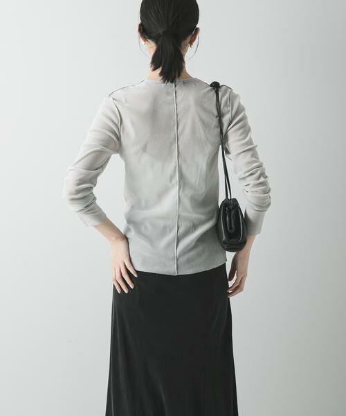 URBAN RESEARCH / アーバンリサーチ カーディガン・ボレロ | シアーフロッキーコンパクトカーディガン | 詳細21