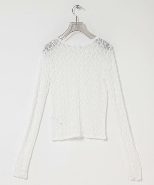 URBAN RESEARCH / アーバンリサーチ Tシャツ | ストレッチレーストップス | 詳細7