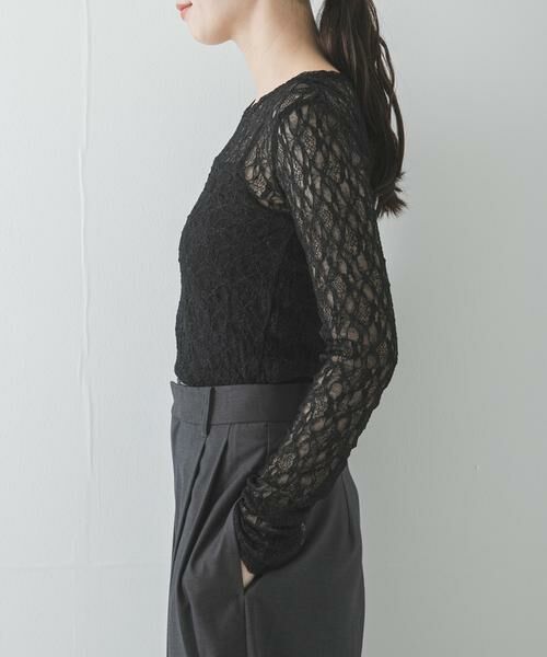 URBAN RESEARCH / アーバンリサーチ Tシャツ | ストレッチレーストップス | 詳細15