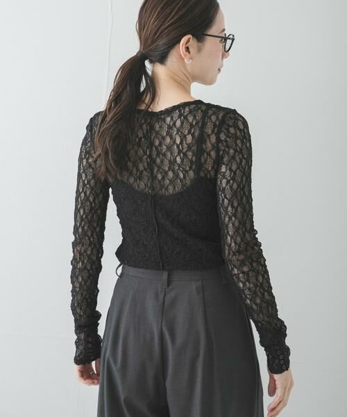 URBAN RESEARCH / アーバンリサーチ Tシャツ | ストレッチレーストップス | 詳細16