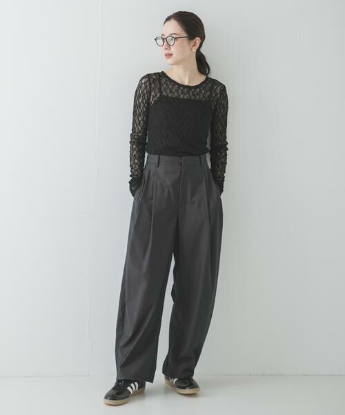 URBAN RESEARCH / アーバンリサーチ Tシャツ | ストレッチレーストップス | 詳細17