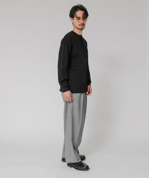 URBAN RESEARCH / アーバンリサーチ Tシャツ | 『UR TECH』度詰めワッフルヘンリーロングスリーブ | 詳細13