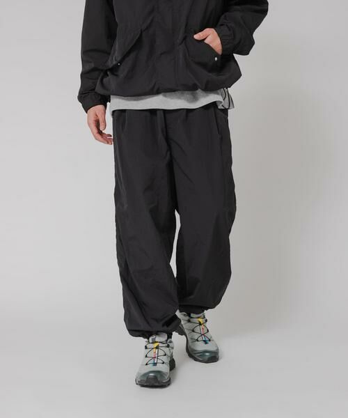 URBAN RESEARCH / アーバンリサーチ その他パンツ | NYLON WIDE EASY PANTS | 詳細4