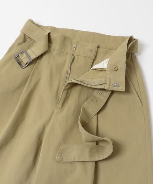 URBAN RESEARCH / アーバンリサーチ その他パンツ | 『3サイズ展開』ベルト付きタックワイドチノパンツ | 詳細11