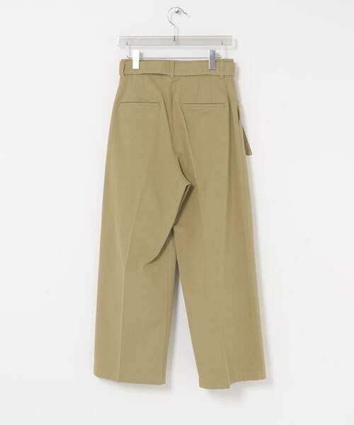 URBAN RESEARCH / アーバンリサーチ その他パンツ | 『3サイズ展開』ベルト付きタックワイドチノパンツ | 詳細12