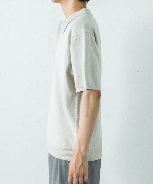 URBAN RESEARCH / アーバンリサーチ ポロシャツ | SILK NOIL SKIPPER POLO | 詳細10