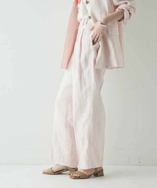 URBAN RESEARCH / アーバンリサーチ その他パンツ | オックスリネンストレートパンツ | 詳細2
