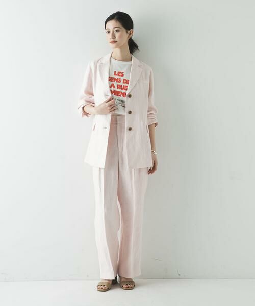 URBAN RESEARCH / アーバンリサーチ その他パンツ | オックスリネンストレートパンツ | 詳細5