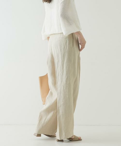 URBAN RESEARCH / アーバンリサーチ その他パンツ | オックスリネンストレートパンツ | 詳細16