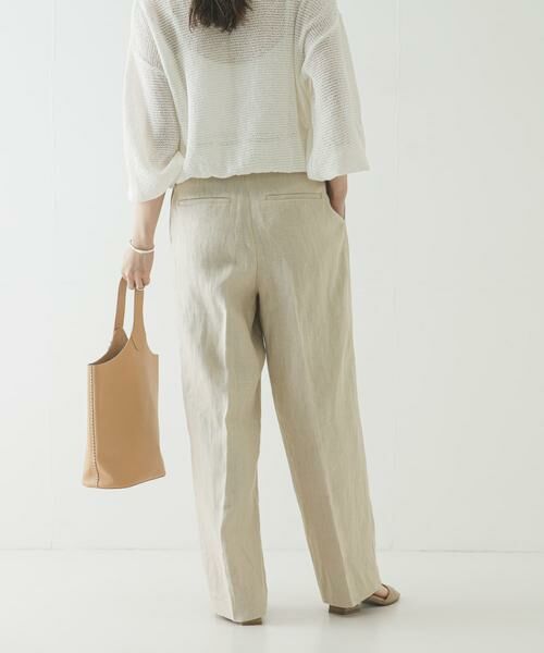 URBAN RESEARCH / アーバンリサーチ その他パンツ | オックスリネンストレートパンツ | 詳細17