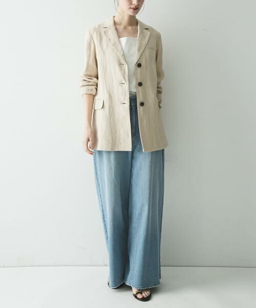 URBAN RESEARCH / アーバンリサーチ その他アウター | オックスリネンテーラードジャケット | 詳細20