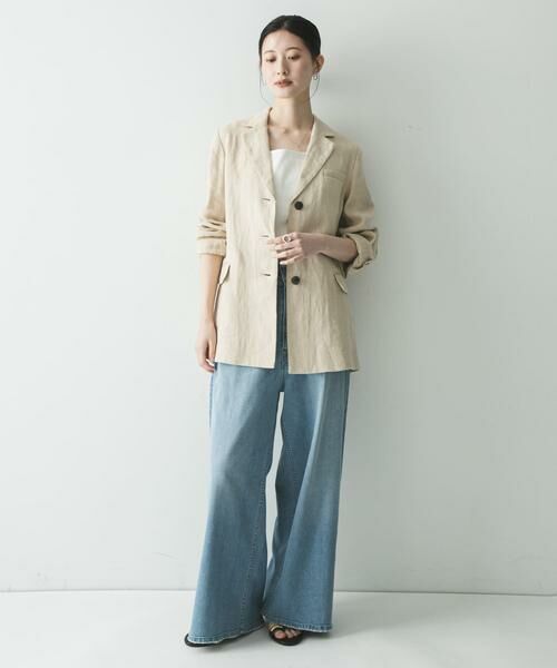 URBAN RESEARCH / アーバンリサーチ その他アウター | オックスリネンテーラードジャケット | 詳細21