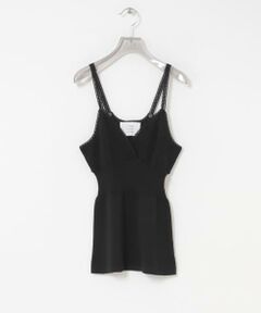 URBAN RESEARCH / アーバンリサーチ キャミソール・チューブトップ | crinkle crinkle crinkle　FLOWER JACQUARD KNIT CAMI