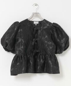 URBAN RESEARCH / アーバンリサーチ シャツ・ブラウス | GANNI　SATIN CLOQUE PEPLUM BLOUSE