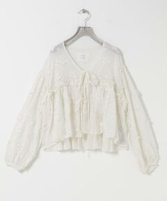 URBAN RESEARCH / アーバンリサーチ シャツ・ブラウス | crinkle crinkle crinkle　3D EMBROIDERY BOLERO