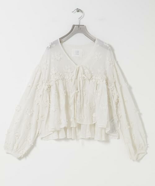 URBAN RESEARCH / アーバンリサーチ シャツ・ブラウス | crinkle crinkle crinkle　3D EMBROIDERY BOLERO | 詳細1