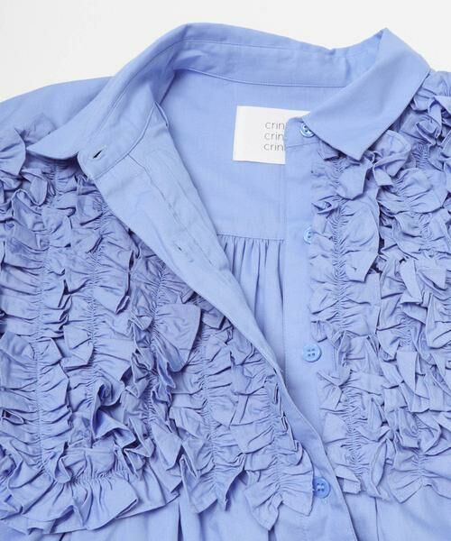 URBAN RESEARCH / アーバンリサーチ シャツ・ブラウス | crinkle crinkle crinkle　FRONT FRILL SHIRTS | 詳細2