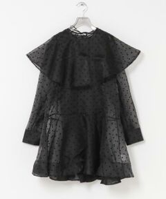 URBAN RESEARCH / アーバンリサーチ ワンピース | GANNI　FLOCKED ORGANZA DRESS