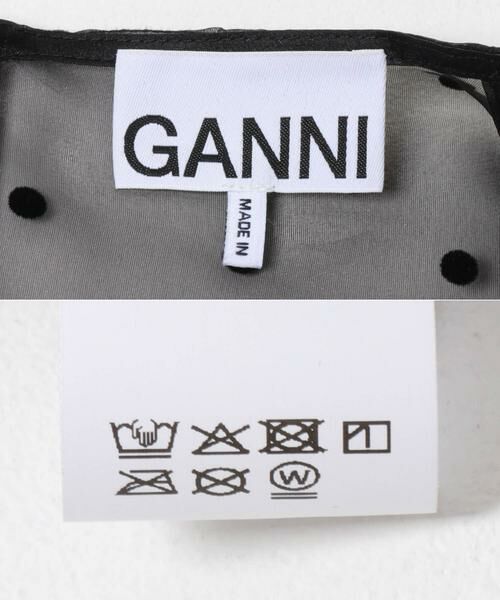 URBAN RESEARCH / アーバンリサーチ ワンピース | GANNI　FLOCKED ORGANZA DRESS | 詳細7