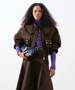 URBAN RESEARCH / アーバンリサーチ ダウンジャケット・ベスト | GANNI　DUCHESSE NYLON BOMBER JACKET