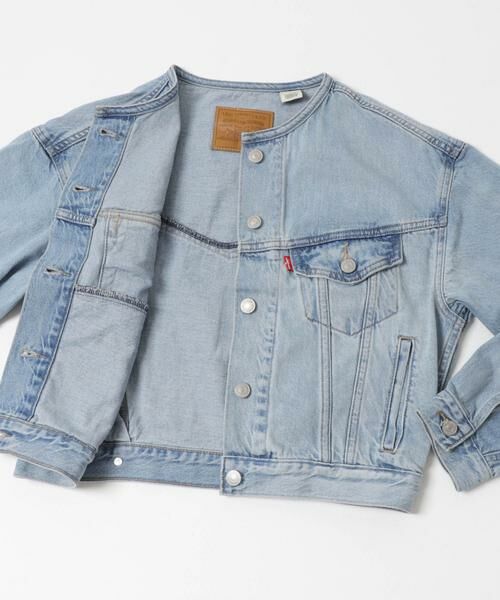 URBAN RESEARCH / アーバンリサーチ Gジャン・デニムジャケット | LEVI’S　COLLARLESS 90S TRUCKER | 詳細8