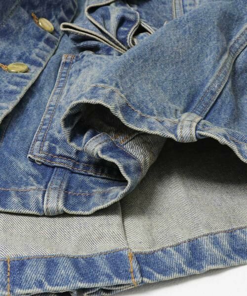 URBAN RESEARCH / アーバンリサーチ Gジャン・デニムジャケット | GANNI　TINT RIGID DENIM BOW JACKET | 詳細5