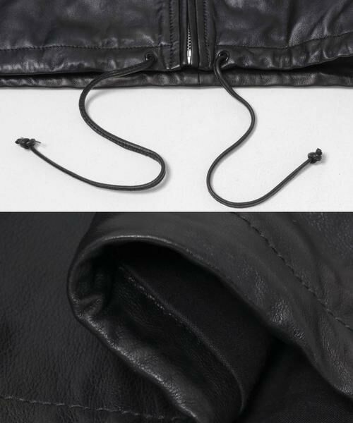 URBAN RESEARCH / アーバンリサーチ レザーブルゾン・ジャケット | HAIKURE　JORDAN NAPPA | 詳細6