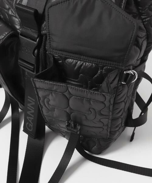 URBAN RESEARCH / アーバンリサーチ リュック・バックパック | GANNI　RE-TECH QUILTED BACKPACK | 詳細5