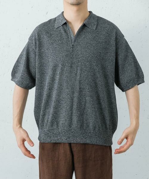 URBAN RESEARCH / アーバンリサーチ ニット・セーター | crepuscule　Co/Ra Moss Stitch Skipper | 詳細5