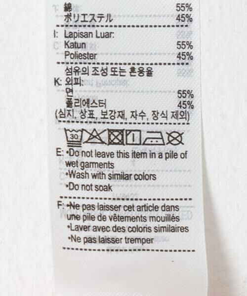 URBAN RESEARCH / アーバンリサーチ Tシャツ | LACOSTE　アウトラインクロッククルーネックTシャツ | 詳細7