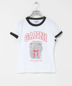 URBAN RESEARCH / アーバンリサーチ Tシャツ | GANNI　JERSEY MARGOT KITTY PRINT