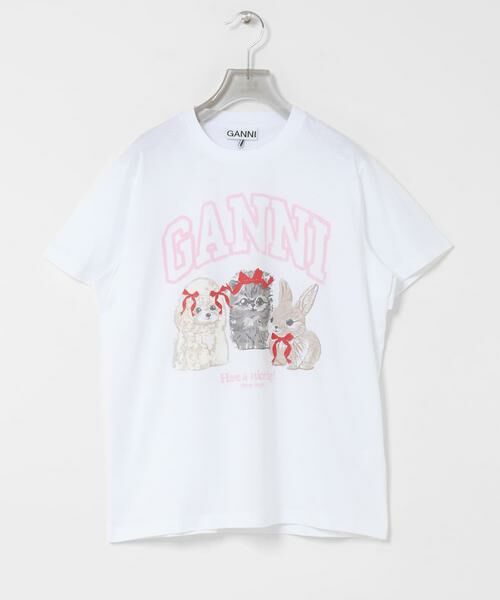 URBAN RESEARCH / アーバンリサーチ Tシャツ | GANNI　JERSEY CUTE ANIMALS | 詳細1