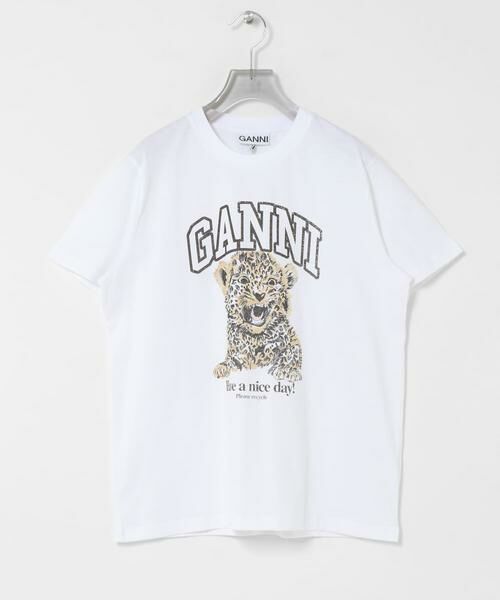 URBAN RESEARCH / アーバンリサーチ Tシャツ | GANNI　LEOPARD RELAXED T-SHIRTS | 詳細1