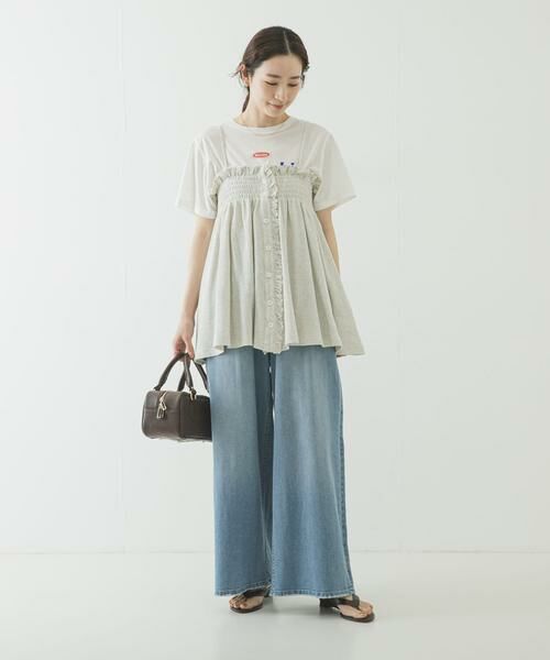 URBAN RESEARCH / アーバンリサーチ キャミソール・チューブトップ | crinkle crinkle crinkle　SHIRRING GATHER CAMI | 詳細5