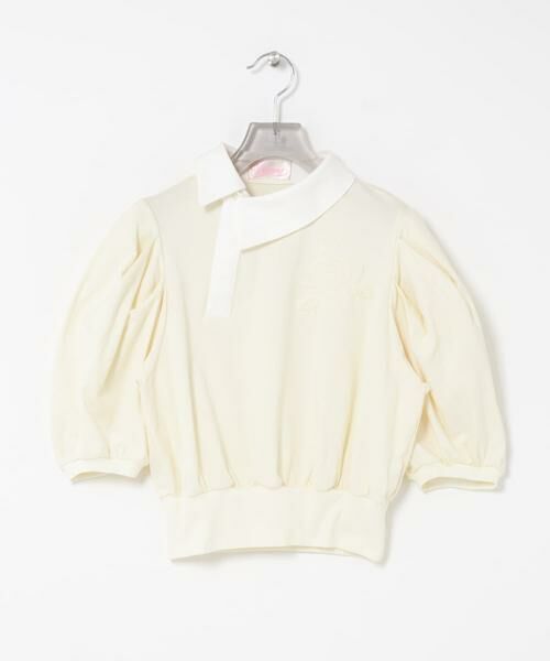 URBAN RESEARCH / アーバンリサーチ シャツ・ブラウス | VIVIANO　HAND EMBROIDERED RUGBY SHIRTS（ブラック）