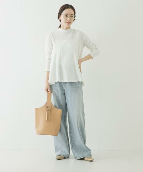 URBAN RESEARCH / アーバンリサーチ Tシャツ | NEW BALANCE　NB GREYペプラム長袖トップ | 詳細7
