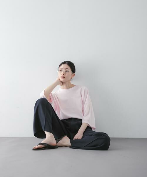 URBAN RESEARCH / アーバンリサーチ Tシャツ | 『別注』ATON×URBAN RESEARCH　WIDE SLEEVE T-SHIRTS | 詳細2