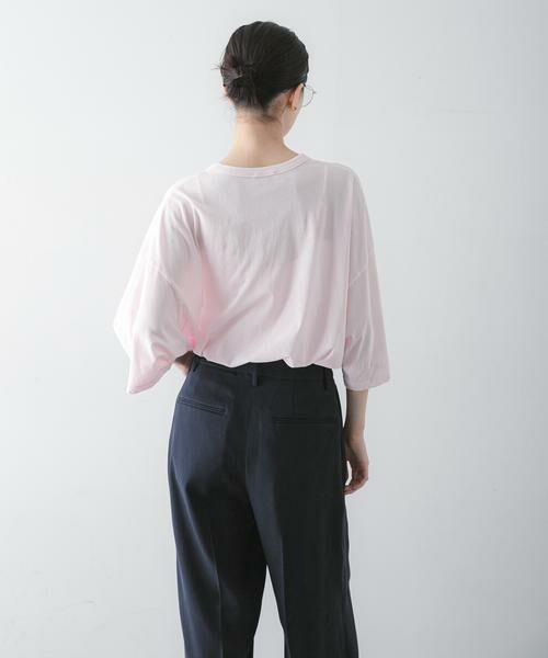 URBAN RESEARCH / アーバンリサーチ Tシャツ | 『別注』ATON×URBAN RESEARCH　WIDE SLEEVE T-SHIRTS | 詳細5